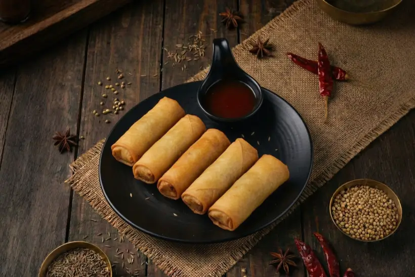 ASIAN DRAGON SPRING ROLLS