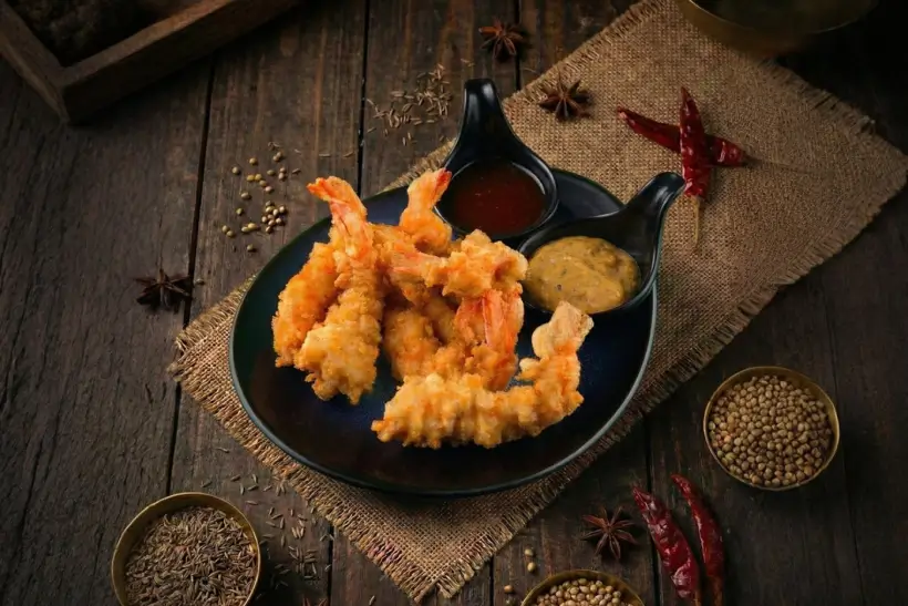 CRISPY TEMPURA PRAWNS