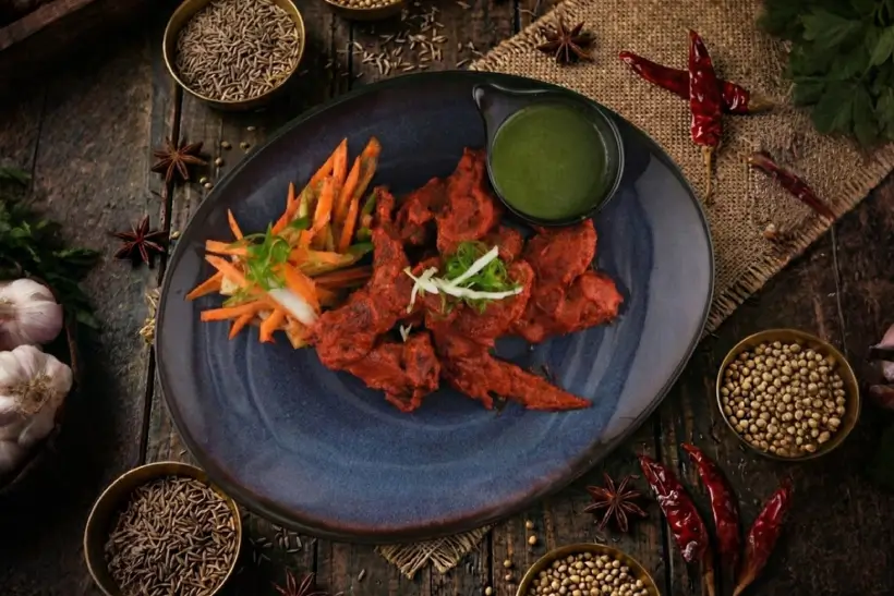 DESI TANDOORI WINGS