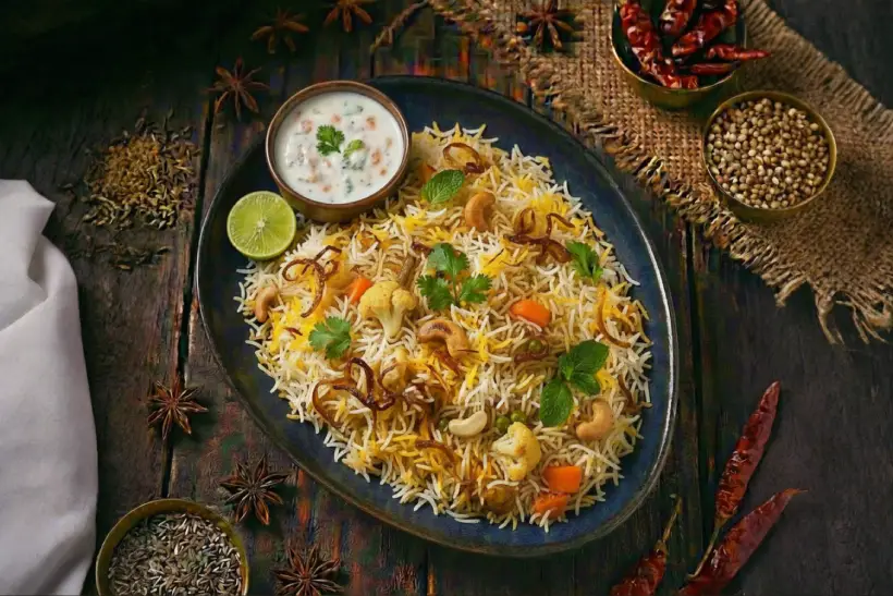 VEGETABLE BIRYANI