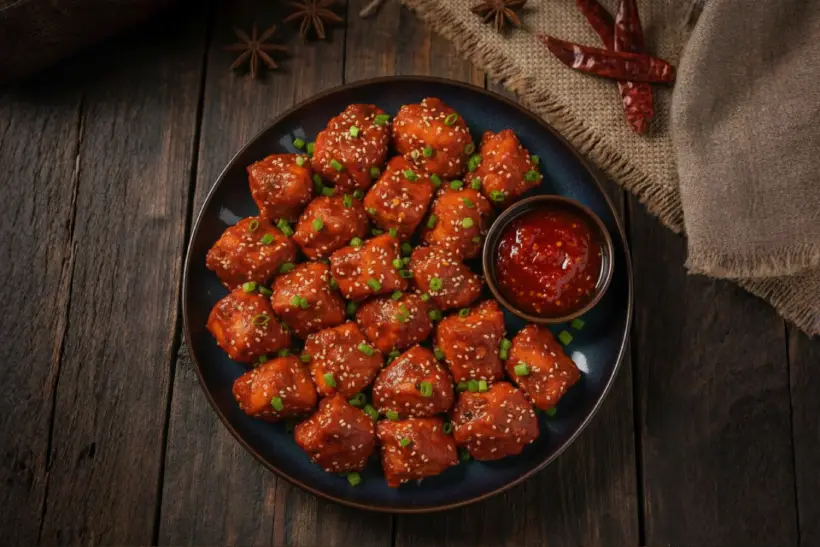 SIZZLING CHILLI / GARLIC CHICKEN (CHOICE OF CHILLI SOY OR GARLIC TOSS)