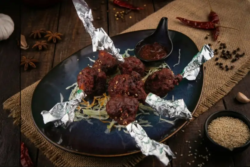 SZECHUAN CHICKEN LOLLIPOPS