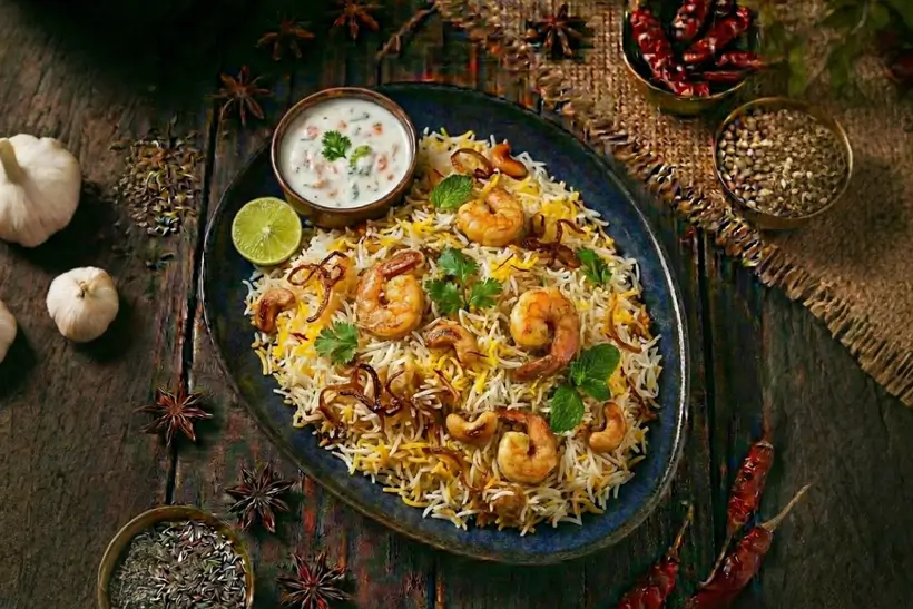 PRAWN BIRYANI